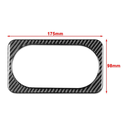 Black Rear Water Cup Holder Frame Cover Trim for Kia Forte Cerato K3 (2019-2023)