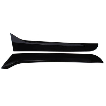2 x Rear Side Window Spoiler Trim Covers for VW Sharan (2011-2022)