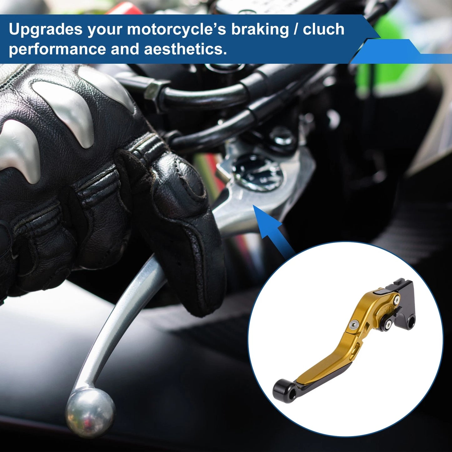 Pair Adjustable Short Long Brake Clutch Lever for Yamaha YZF R1 (1999–2001)