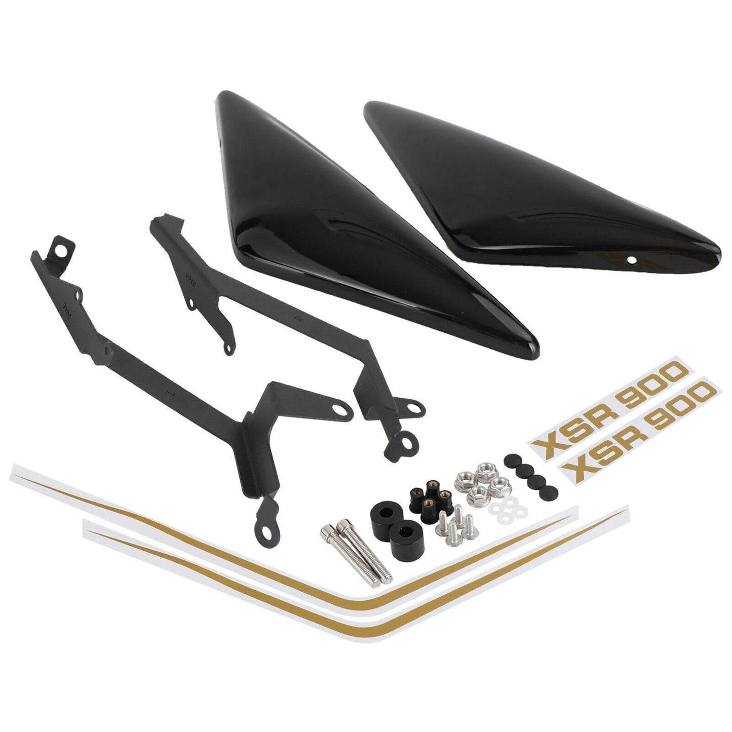 Rear Side Fairing Driver Seat Frame for Yamaha XSR 900 (2016-2021) Black