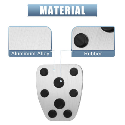 Gas Brake Clutch Pedal Covers for Subaru Impreza