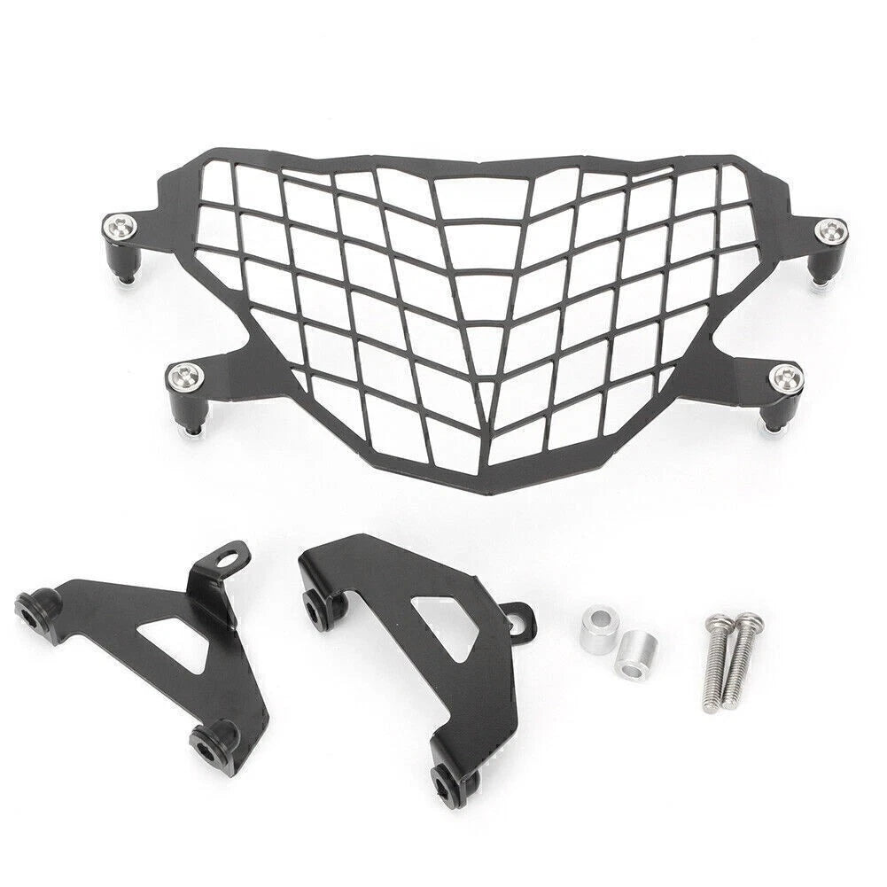 Black Headlight Grille Guard Cover for BMW G310GS G310R (2017-2018)