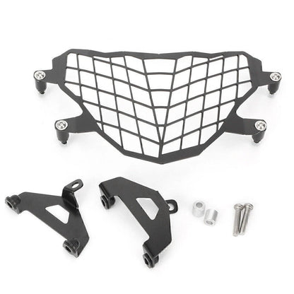 Black Headlight Grille Guard Cover for BMW G310GS G310R (2017-2018)