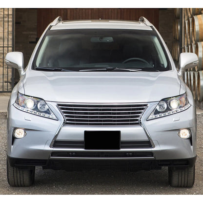 Left & Right Side Mirror Cover Caps for 2010-2015 LEXUS RX350 RX450h