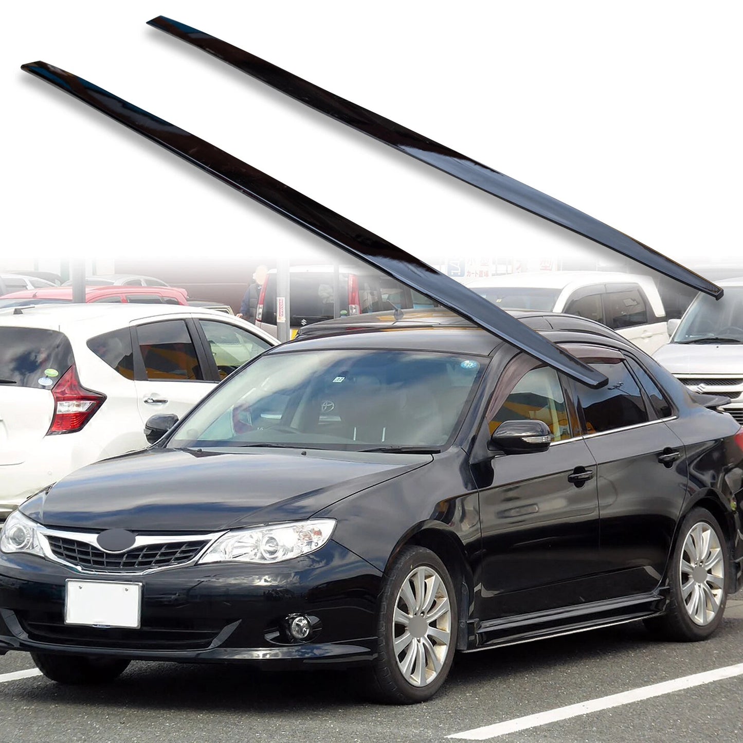 Side Skirt Extensions for Subaru Impreza GE/GH (2007-2011)