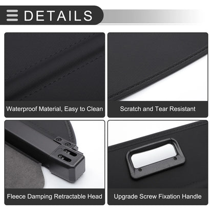 Retractable Cargo Cover for Subaru Forester (2013-2018) Gloss Black