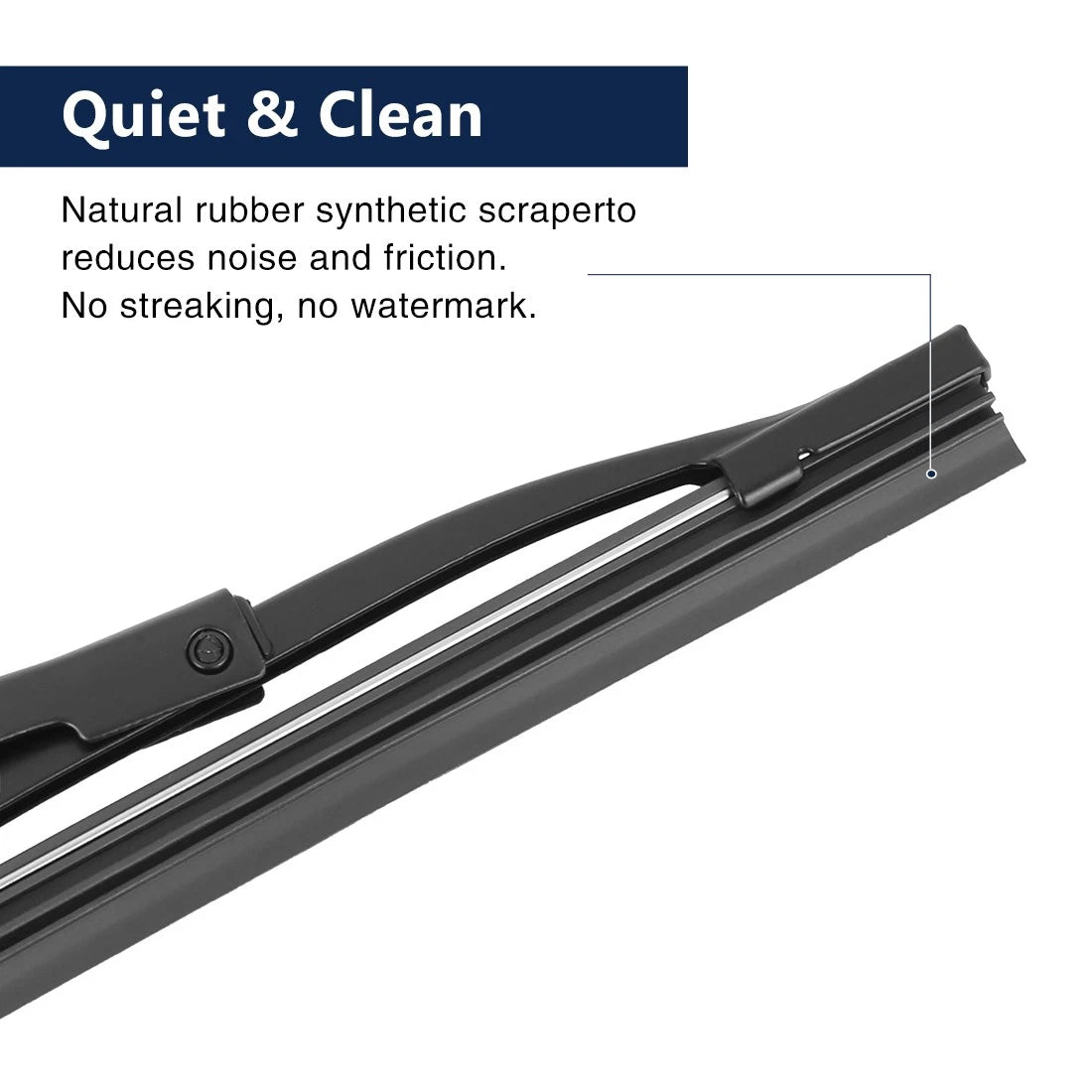 305mm 12'' Rear Windshield Wiper Blade Arm Set for Volvo V60 (2011-2015)