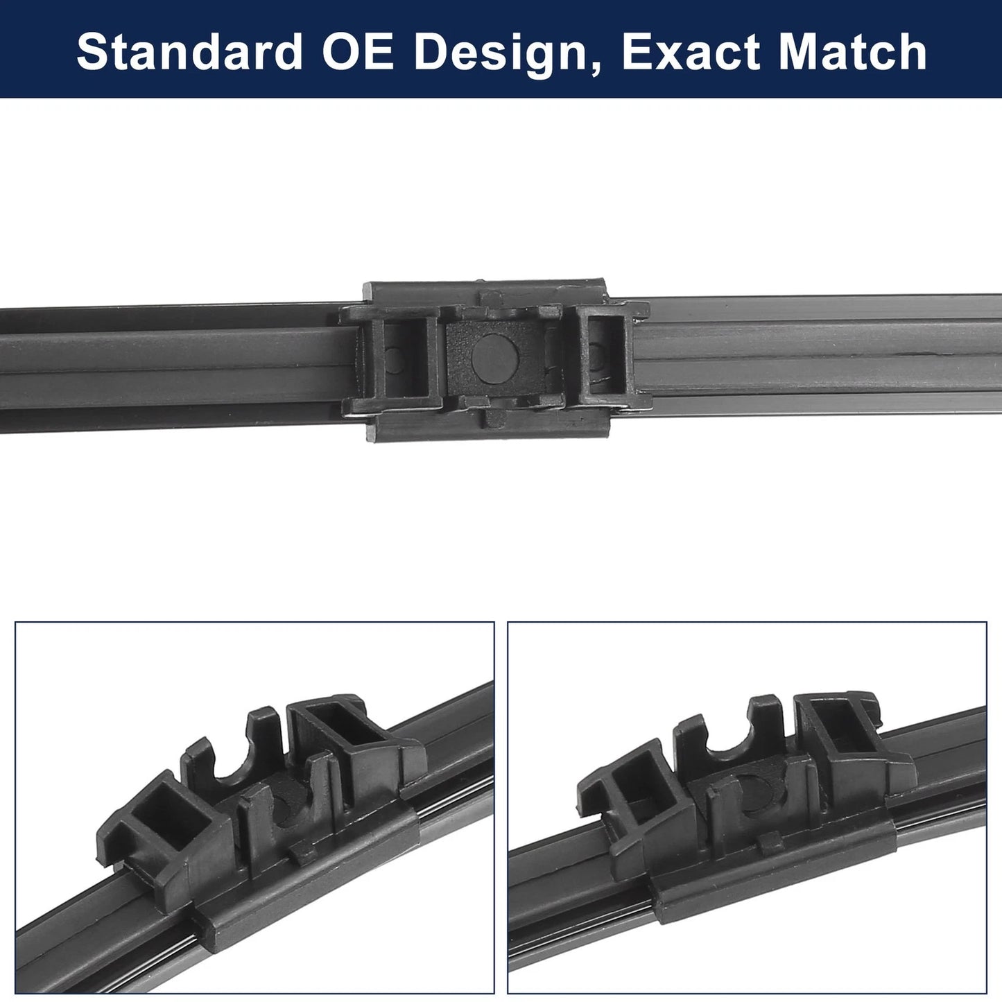 Car Rear Windshield Wiper Blades for Ford Edge, BMW X5 (2016-2021, 2007-2013)
