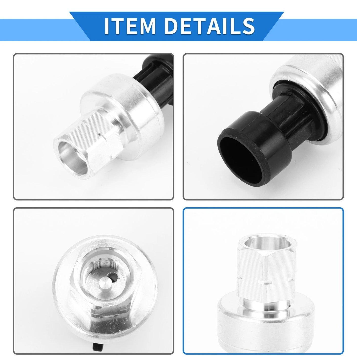 A/C Pressure Switch Sensor for Chevrolet, GMC (2002-2018) 1 x Pcs
