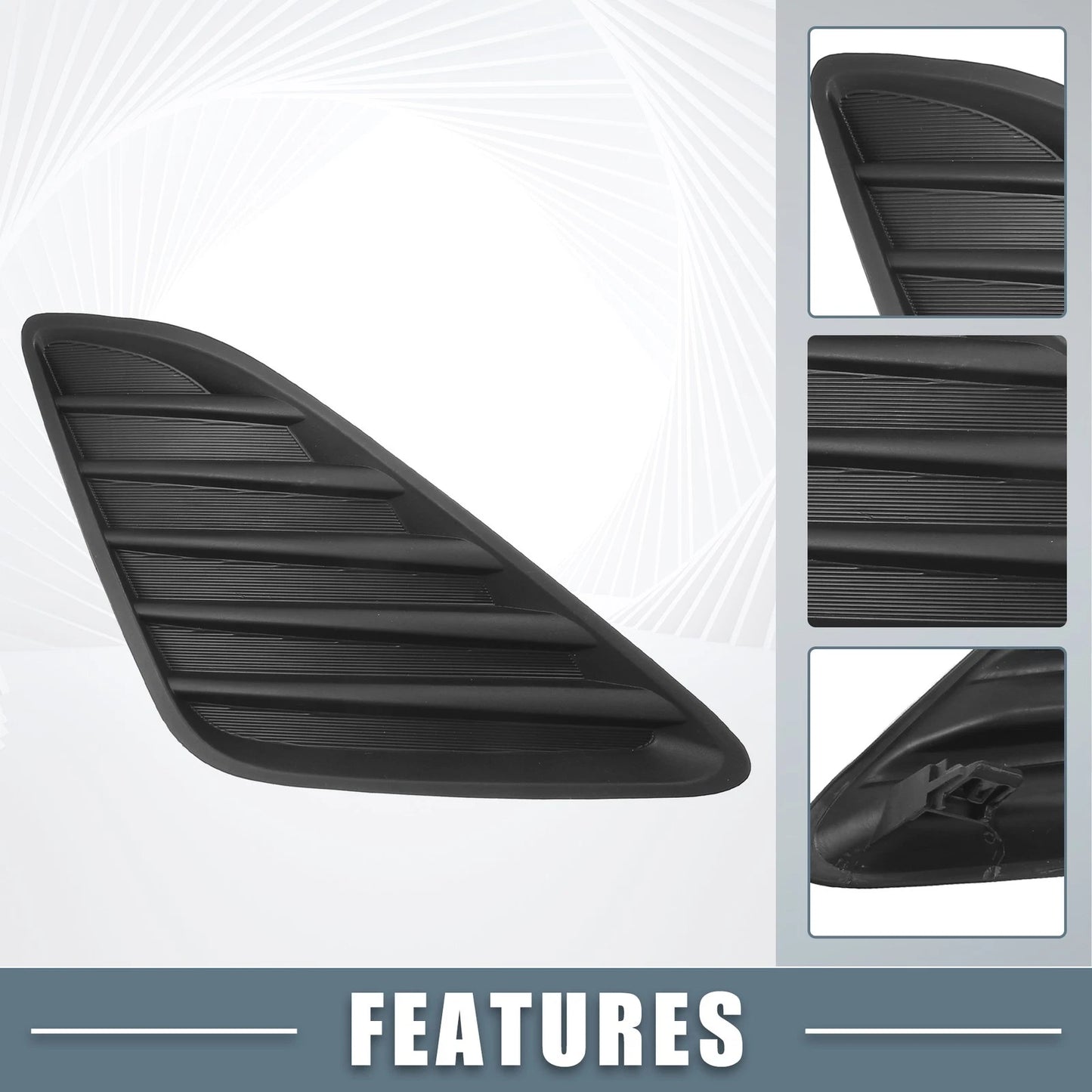 Front Right Fog Light Grille Cover Trim for Toyota Camry
