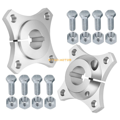 2 x Rear Aluminum Wheel Hubs / 1-1/4 for Go Kart