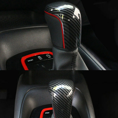 Carbon Fiber Gear Shift Knob Cover for Toyota Corolla (2019-2021)
