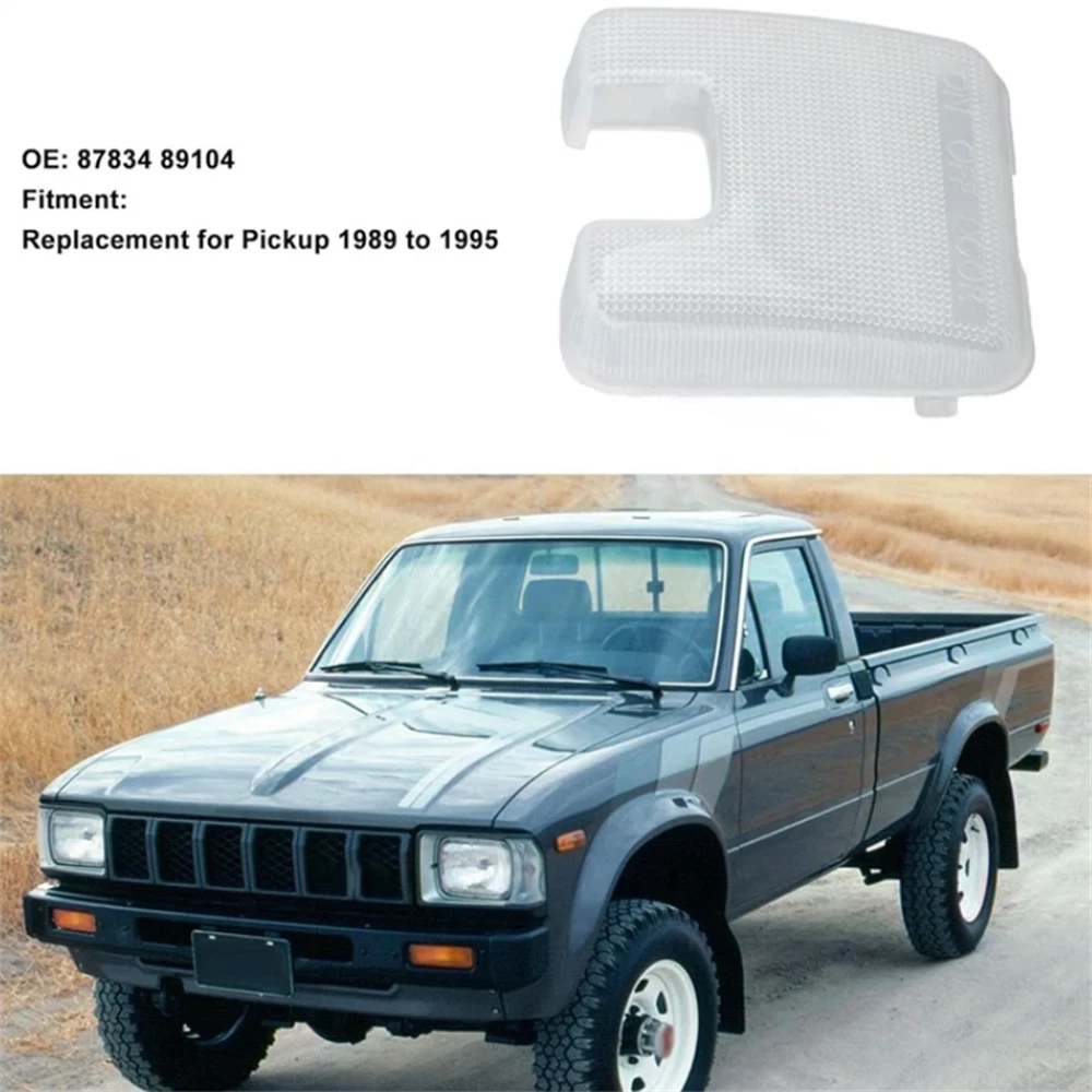 Interior Mirror Dome Light Lens for Toyota Pickup 1989-1995, 4Runner 1995-2004