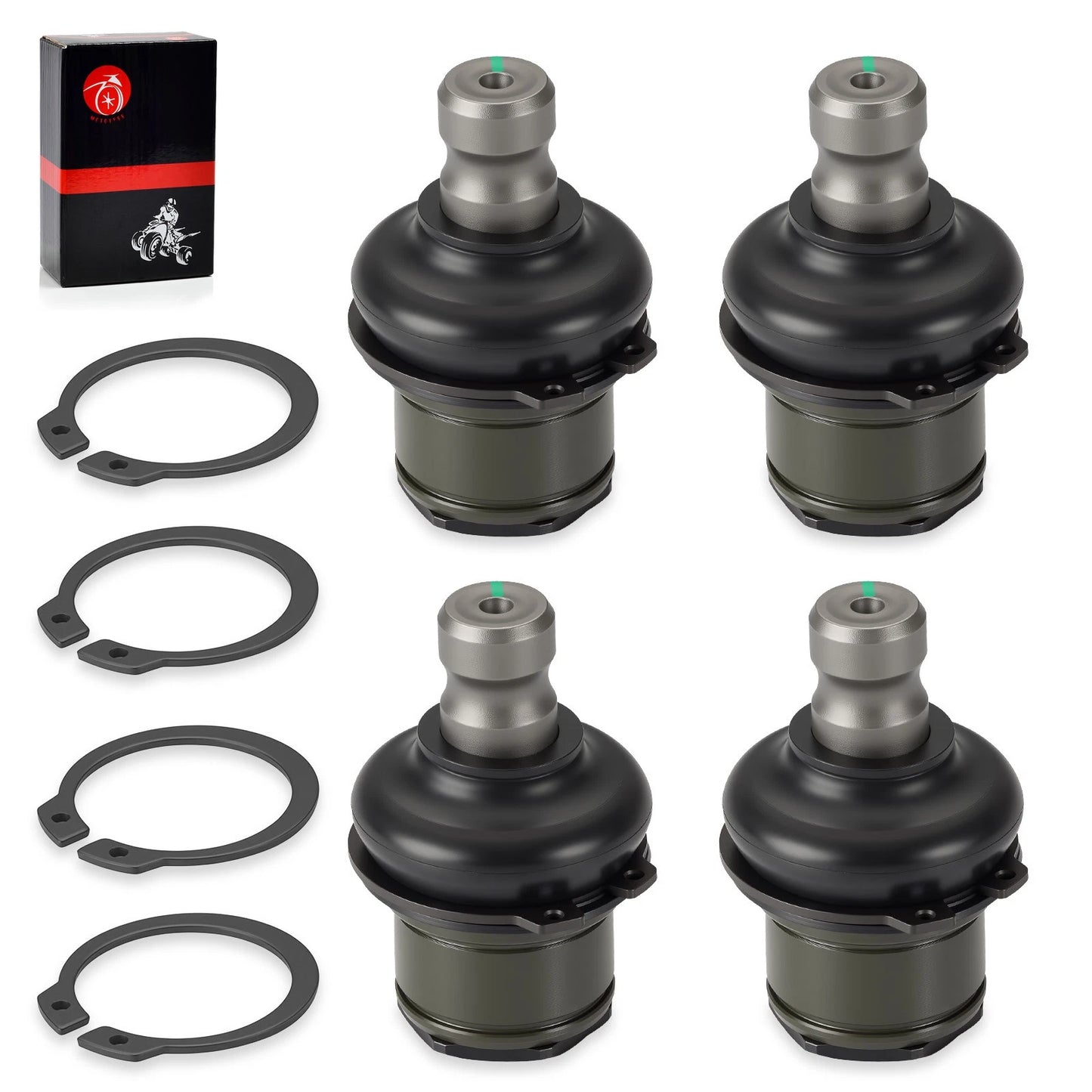 4xUpper/Lower Ball Joint Set for Arctic Cat 500/550/570/650/700/1000 (2000–2010)