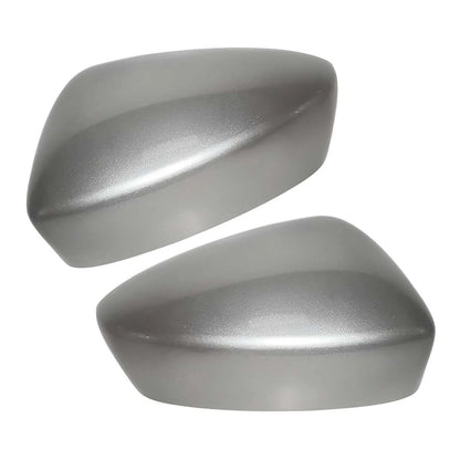 Silver Rearview Mirror Cover for Mazda CX-5 (2013-2014)