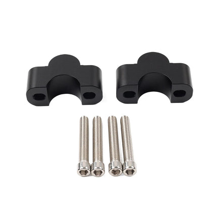 1 x Motorcycle Handlebar Risers Mount Clamp 1 1/8" for Honda Suzuki Kawasaki