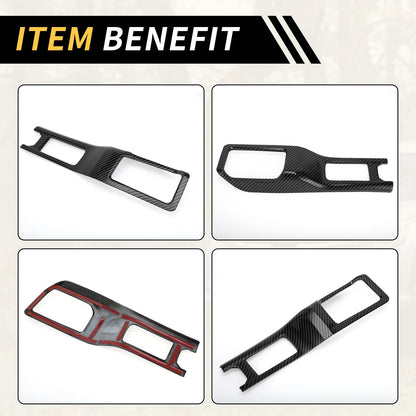 4WD Gear Shift Panel Cover for Jeep Wrangler JL JLU (2018-2023)