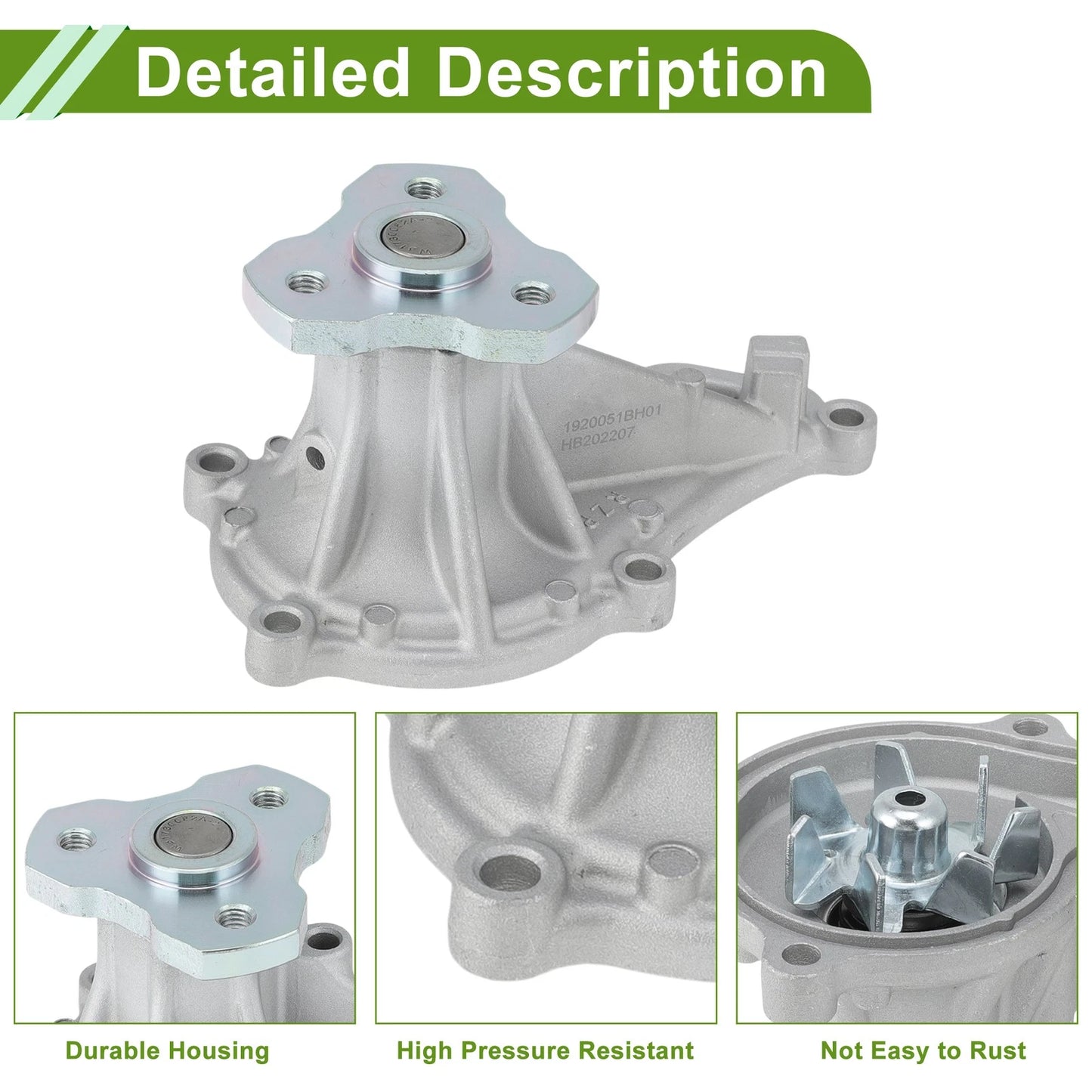 Water Pump for Honda HR-V (2016-2020)