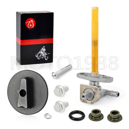 Fuel Tank Petcock Valve Switch and Lever for Honda TRX400EX TRX400X (1999–2014)