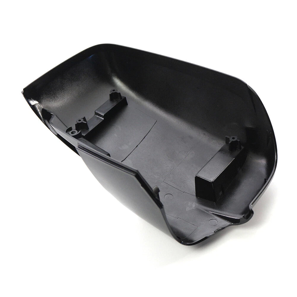 Left Black Mirror Covers w/ Turn Signal Cutout for Dodge Ram 1500 (13-18)