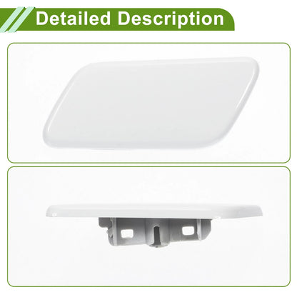 Front Left Washer Nozzle Cover for Toyota Land Cruiser (2013-2015) White