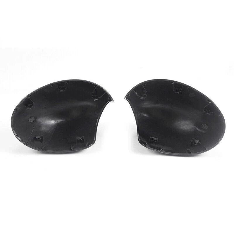 Glossy Black Side View Mirror Cover Caps for Mini Cooper R55 R60 (2007-2016)