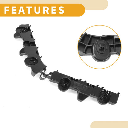 RH Rear Bumper Support Bracket for Nissan Altima (2019-2020) 1 Pc Black ABS