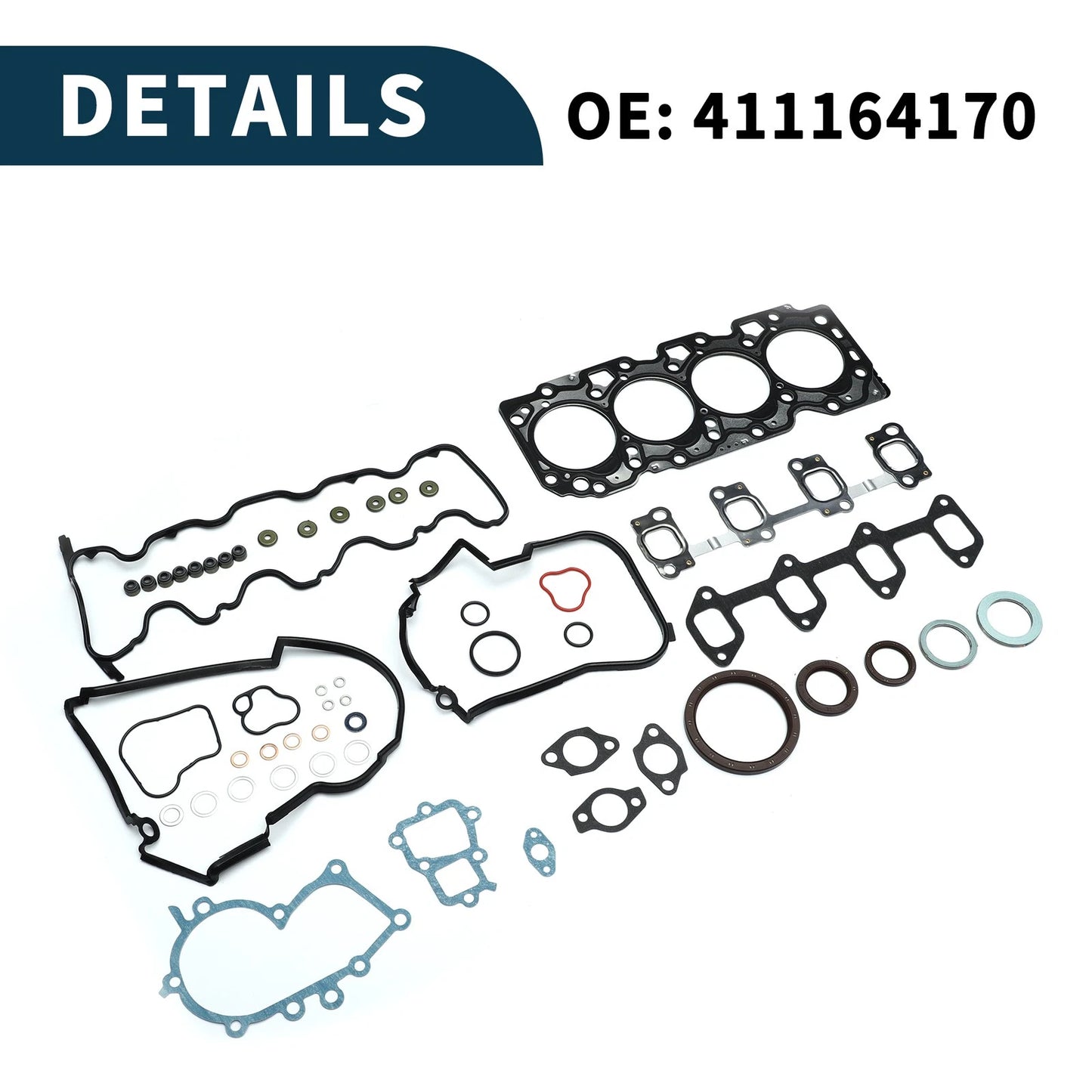 Cylinder Head Gasket Kit for Toyota 3C