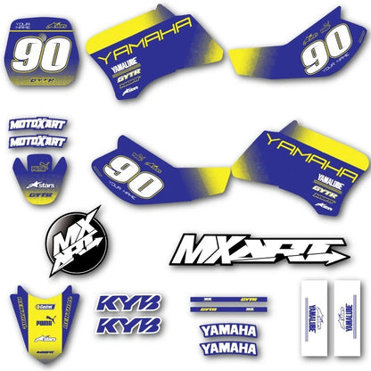 Custom Graphic Kit Decals for Yamaha TTR 90