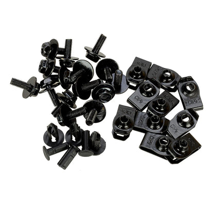Engine Under Cover Splash Shield Guard & Clips for Nissan