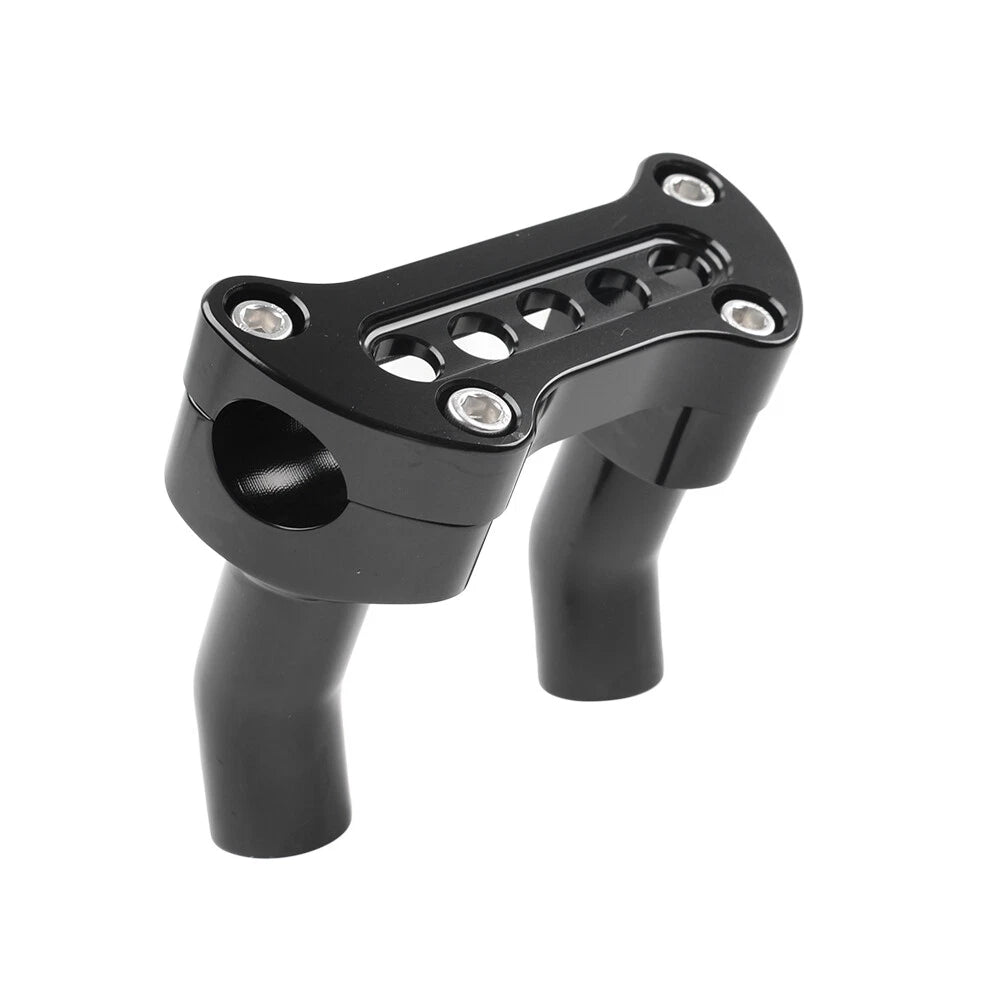 3.5" Handlebar Riser & Top Clamp for Harley Dyna, Softail, Sportster XL