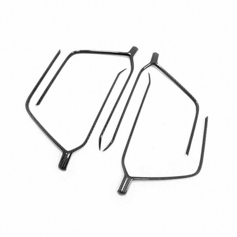 Carbon Fiber Door Handle Armrest Cover Trim for Toyota RAV4 (2019–2023)