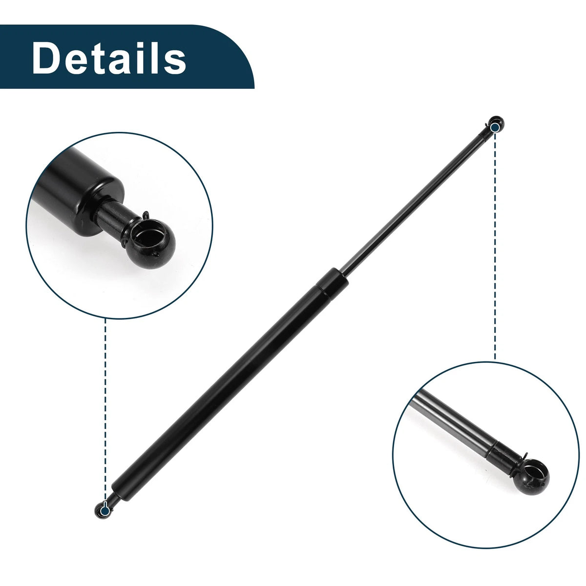 Rear Hatch Lift Supports for Toyota Highlander (2001-2007) - 2 x Struts