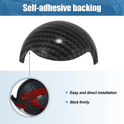 2 x Gear Shift Auto Knob Covers for Ford Mustang (2015-2022) Black