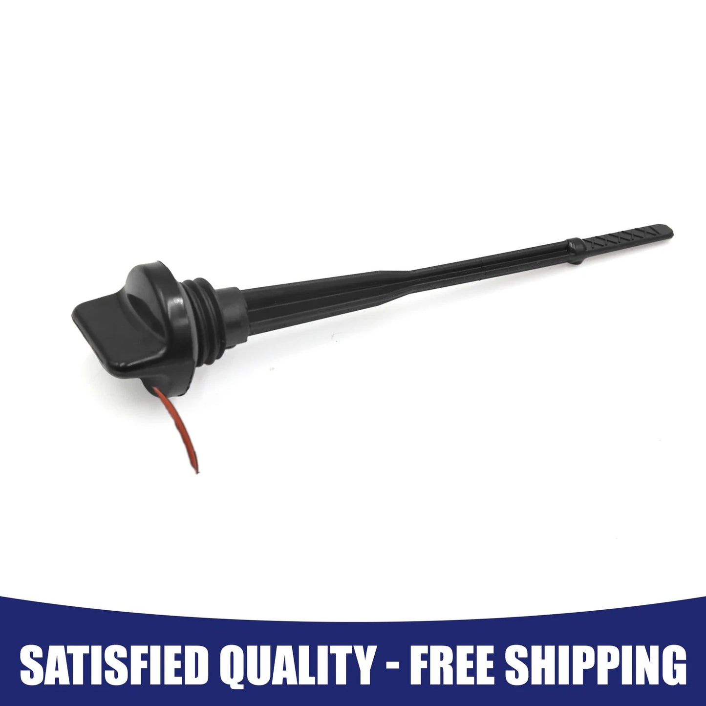 Black Plastic Motorcycle Engine Oil Level Gauge Dipstick / 15cm for Motorcycle