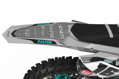 Full Custom Graphic Kit for Honda CRF 250 (2010-2013) - STING TEAL Decals