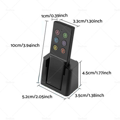 6 x Wireless Key Finder Transmitter & Receivers for Wallet Tracker