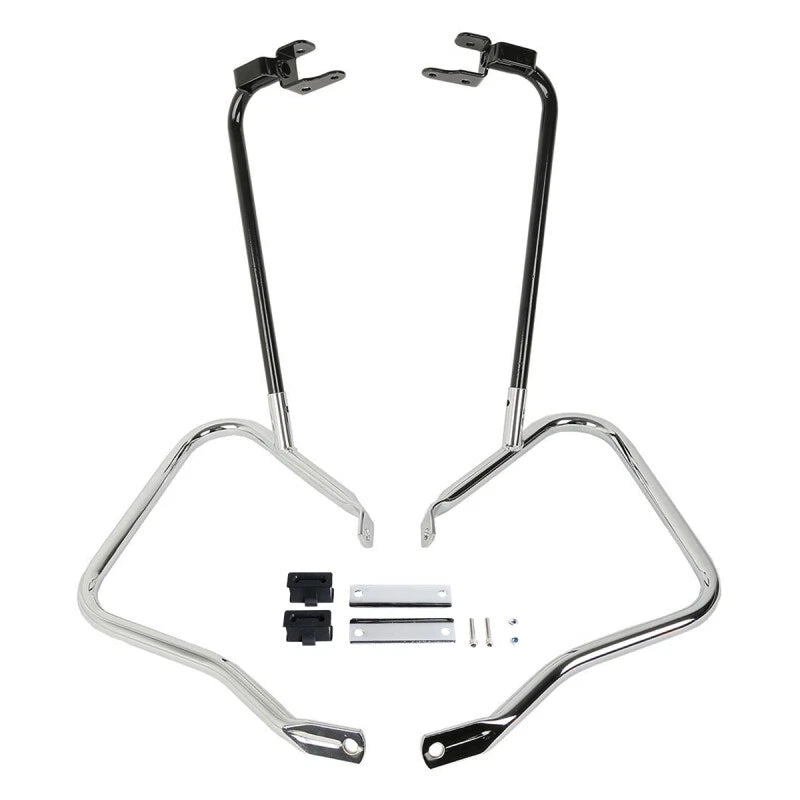 Saddlebag Bracket Guard Bars for Harley Electra Glide Street Glide (2014-2024)