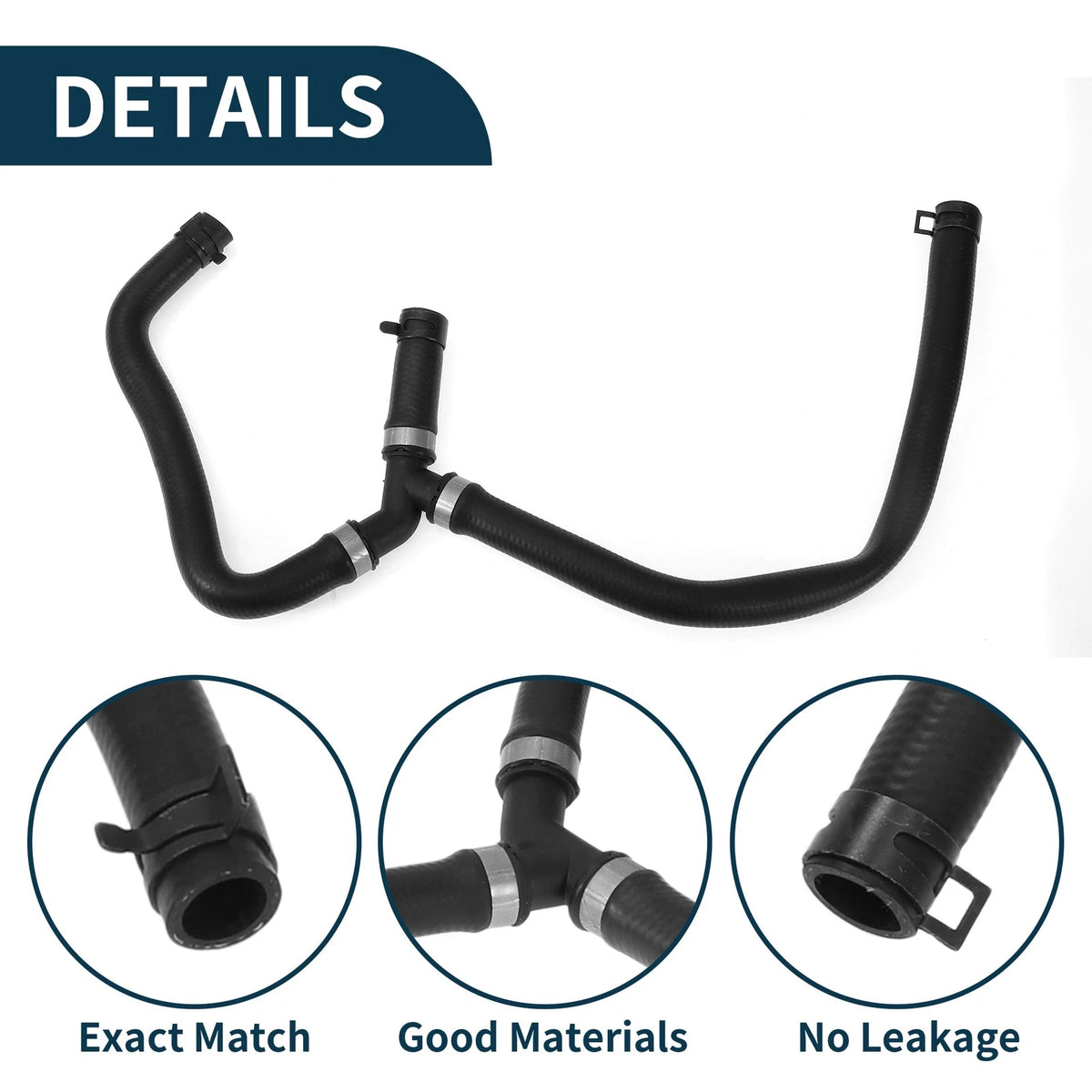 Radiator Hose Warm Air Inlet Pipe for Ford Focus (2000-2007) - Rubber 1 x Pc