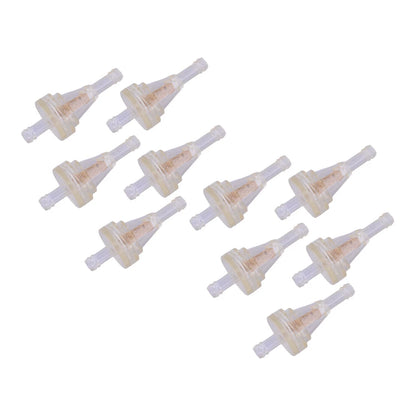 50Pcs 1/4" Inline Gas Fuel Filter for Dirt Bike ATV UTV Motorcycle