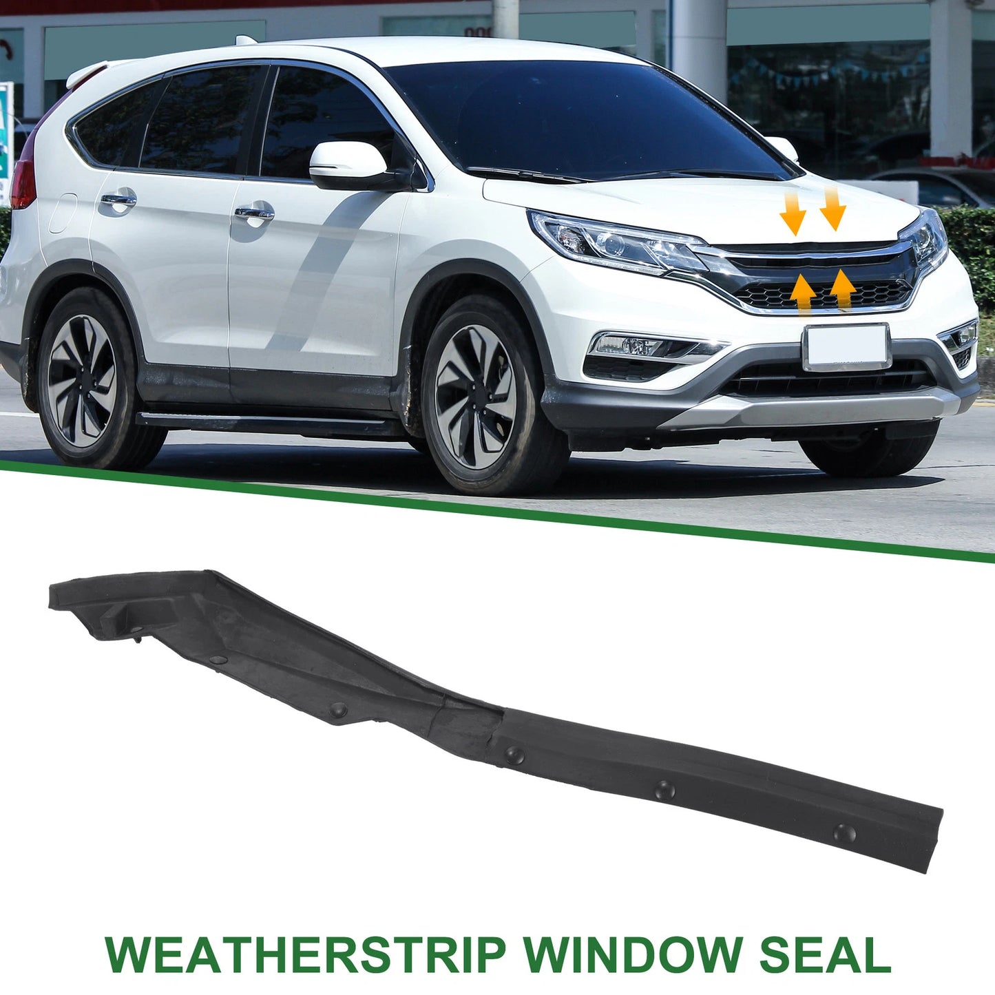 Left Engine Hood Sealing Strip for Honda CR-V (2007-2009)