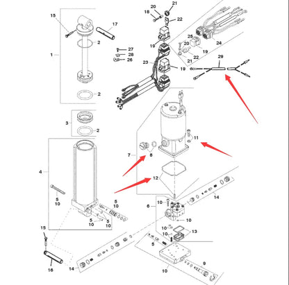 Screw Kit Plug Assy for Mercury Mercruiser Outboard