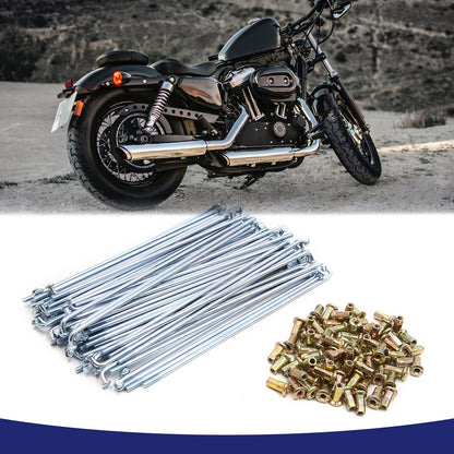 3mm Thread 160mm Wheel Spokes with Nipples for Motorcycle