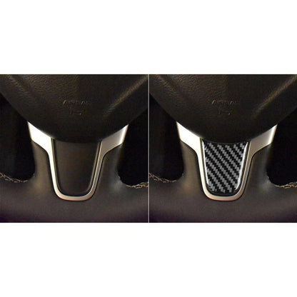 Real Carbon Fiber Steering Wheel Lower Cover Trim for Chrysler 300 2011-2023