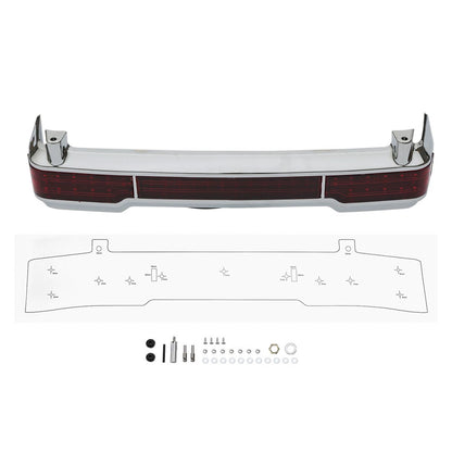 LED Tail Brake Light for HD Road King Street Glide Touring Trunk (1997-2013)