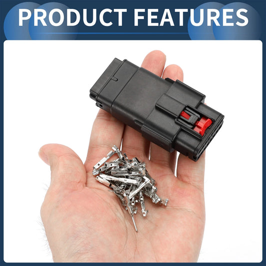 16 Pin Waterproof Headlight Connector Plug for Ford Mondeo