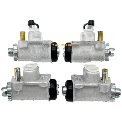 Front Brake Wheel Cylinders W Shoes Hole Plug for Honda TRX400FW Foreman 400