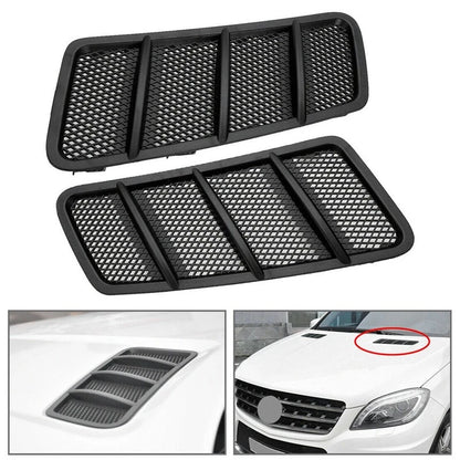 Hood Air Vent Grille Covers for Mercedes W166 ML GL Class (2012-2015)