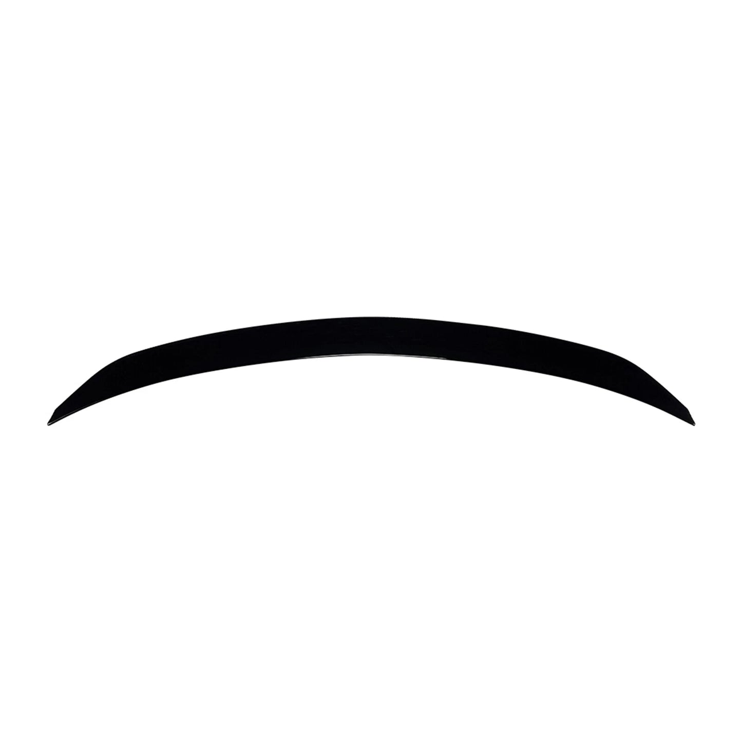 Gloss Black Rear Boot Spoiler Lip for Benz C Coupe C204 (2011-2014)