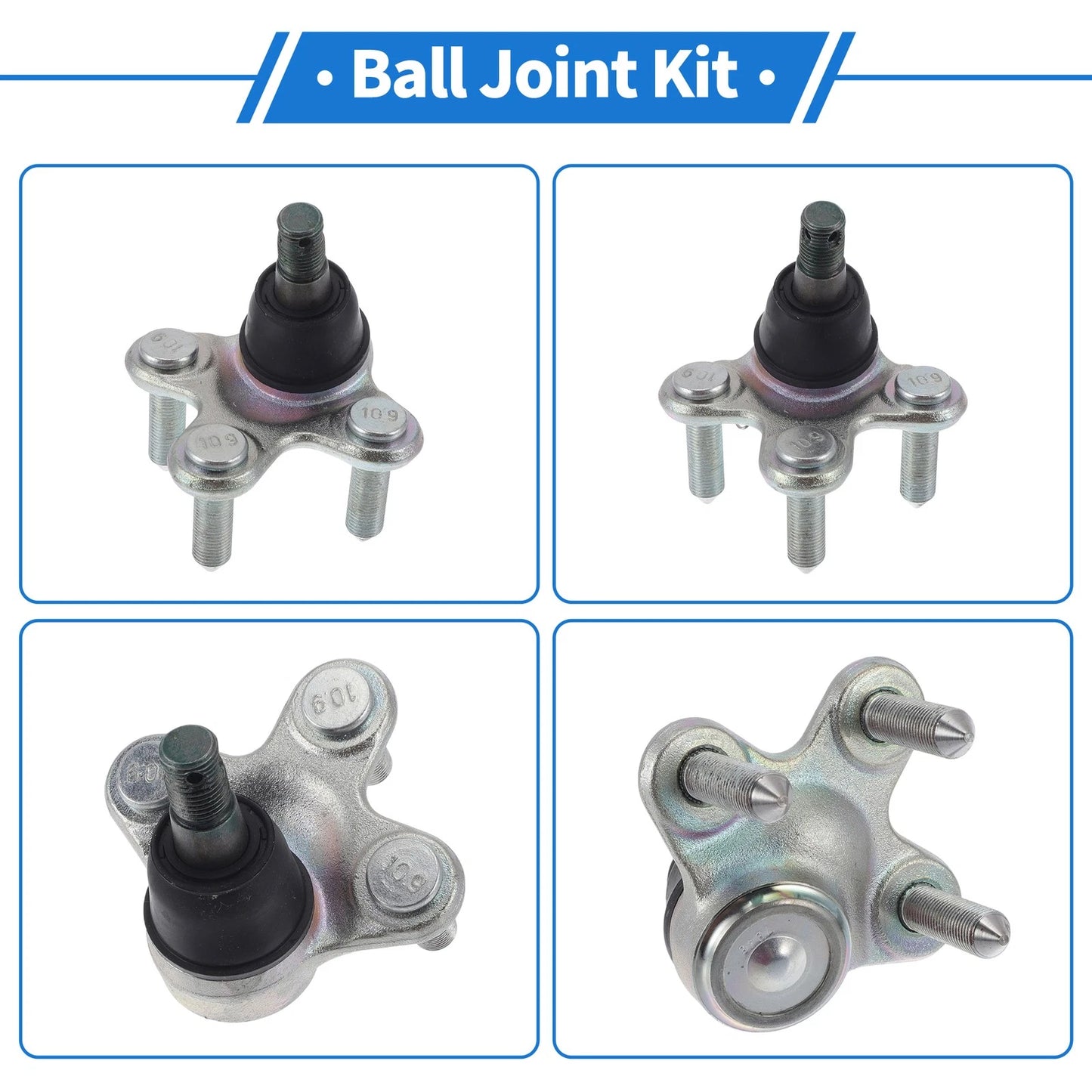 2 x Front Lower Ball Joints for Honda Accord (2018-2024)